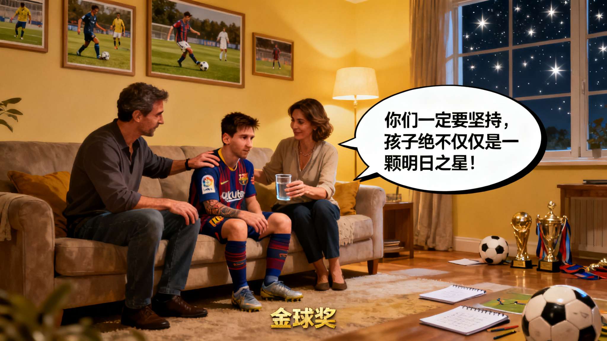 前巴萨TV负责人:我曾对梅西的父母说,你们的儿子非比寻常 值得强调的是,对一名年轻球员来说,仅有个人能力远远不足,家人体贴周到、持之以恒地
